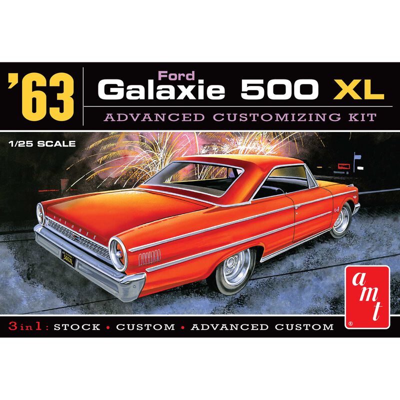 1/25 1963 Ford Galaxie Model Kit