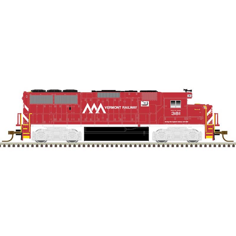 Vermont Railway 381 (Red White)