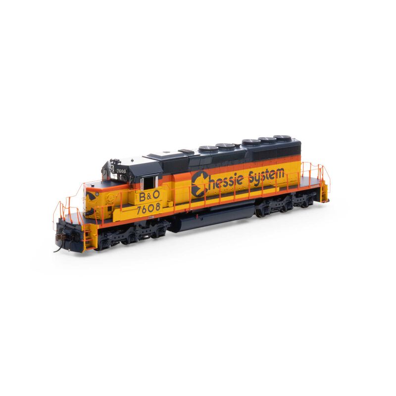 HO RTR SD40-2 with DCC & T2 Sound, B&O/Chessie #7608