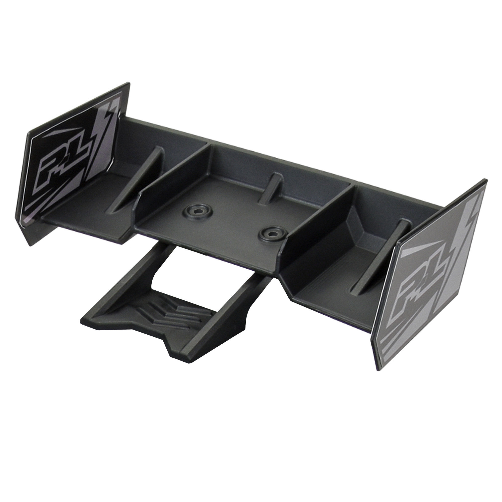 Pro-Line Racing 1/18 Sector Wing Set and Roof Skids Black: Granite