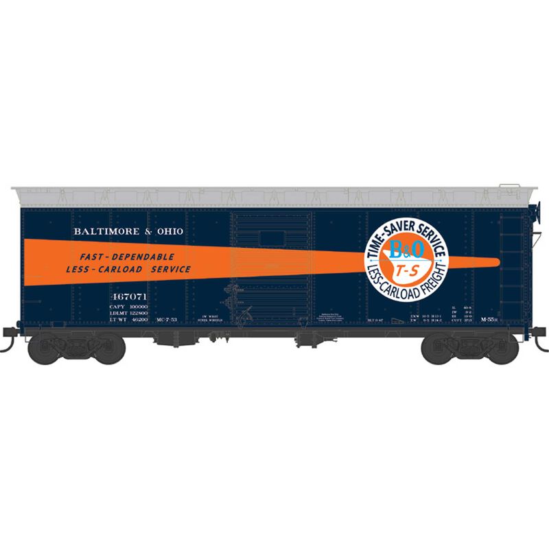 HO 40ft Boxcar B&O Timesaver #467071