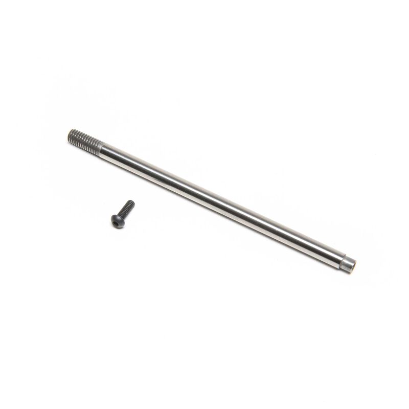 Shock Shaft, Rear 3.5mm: 8XT