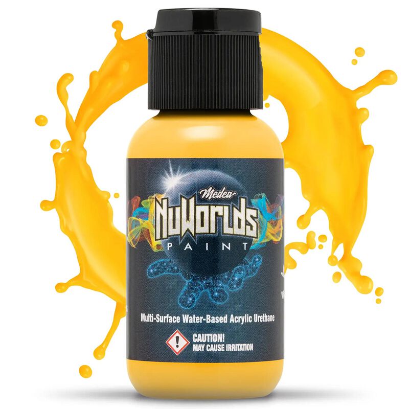 Iwata Airbrushes Opaque Chrome Yellow 1 oz - NuWorlds Paint