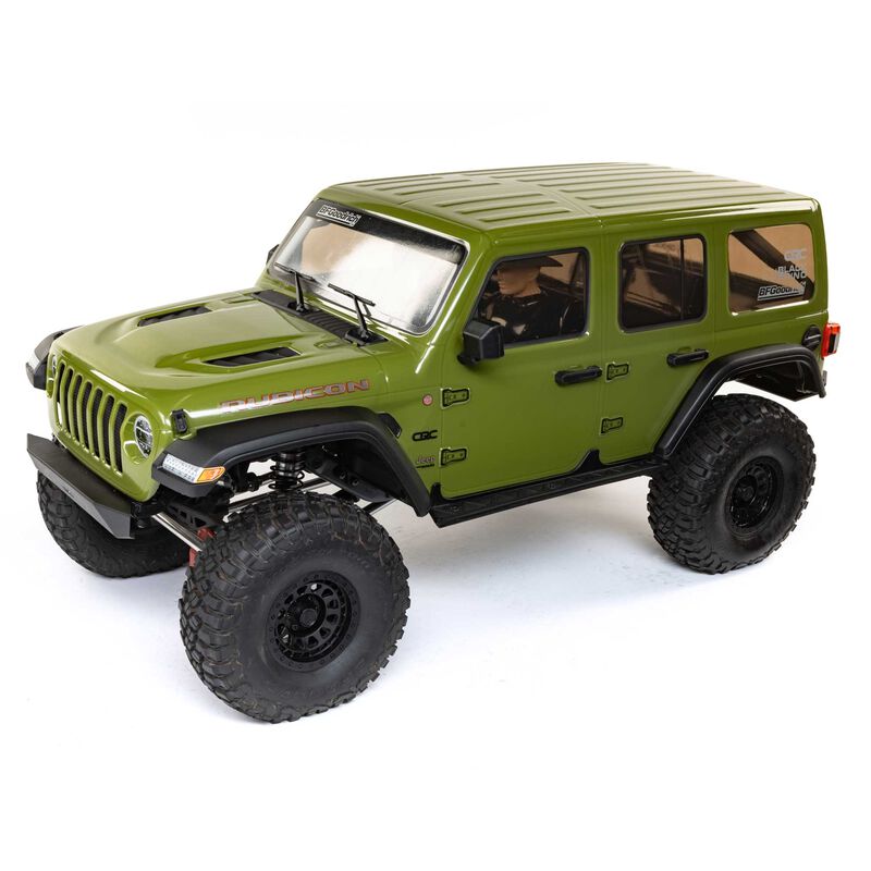 Axial 1/6 SCX6 Jeep JLU Wrangler 4X4 Rock Crawler RTR, Green - SCRATCH & DENT