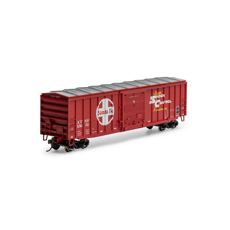 HO 50' ACF Outer Post Box Car, ATSF #15651