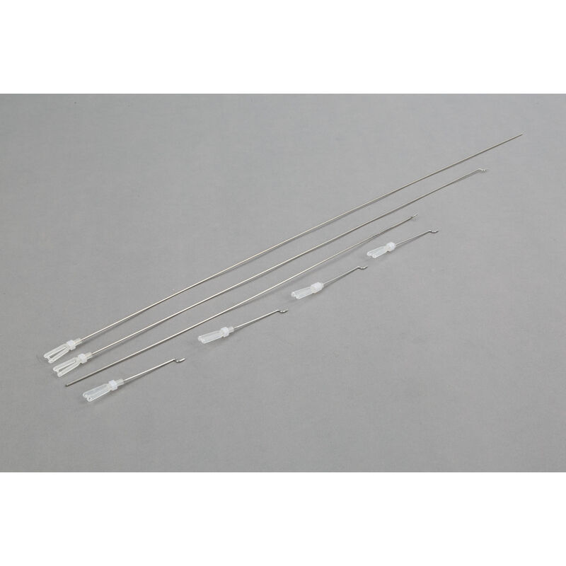 Pushrod Set with Clevis: P-51D 1.2m