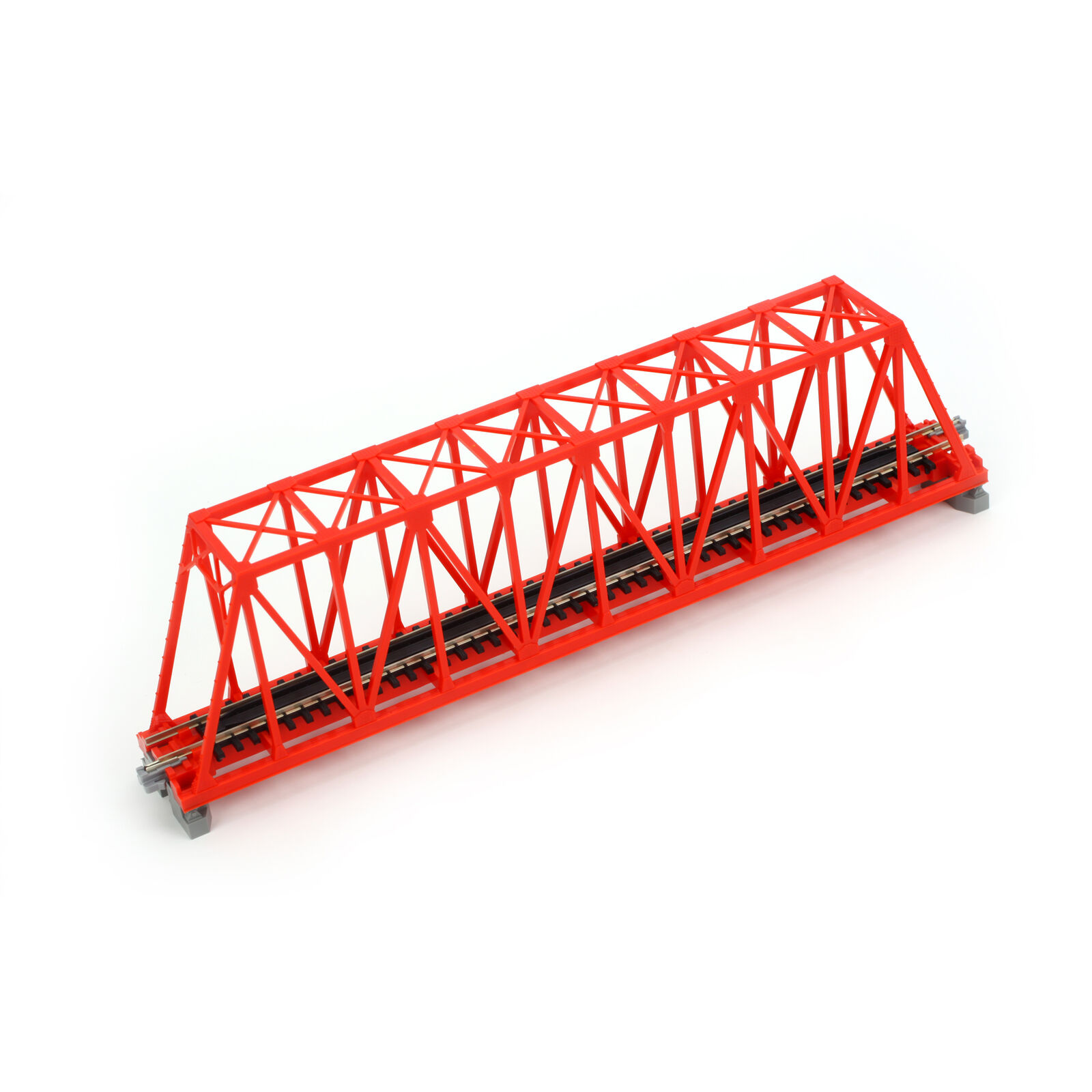 N 248mm 9-3/4" Truss Bridge, Red