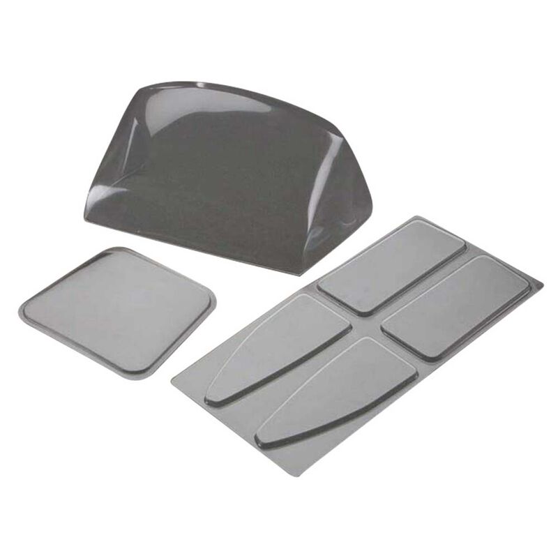 Window Set with Windshield: Cessna 182 60 Size