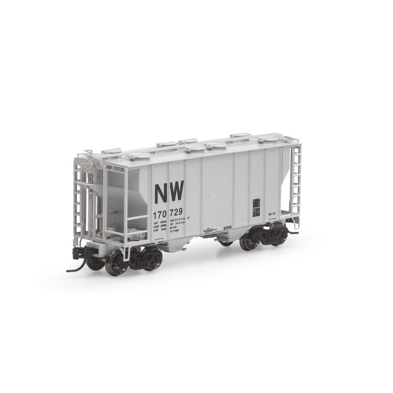 N PS-2 2600 Covered Hopper, N&W #170729