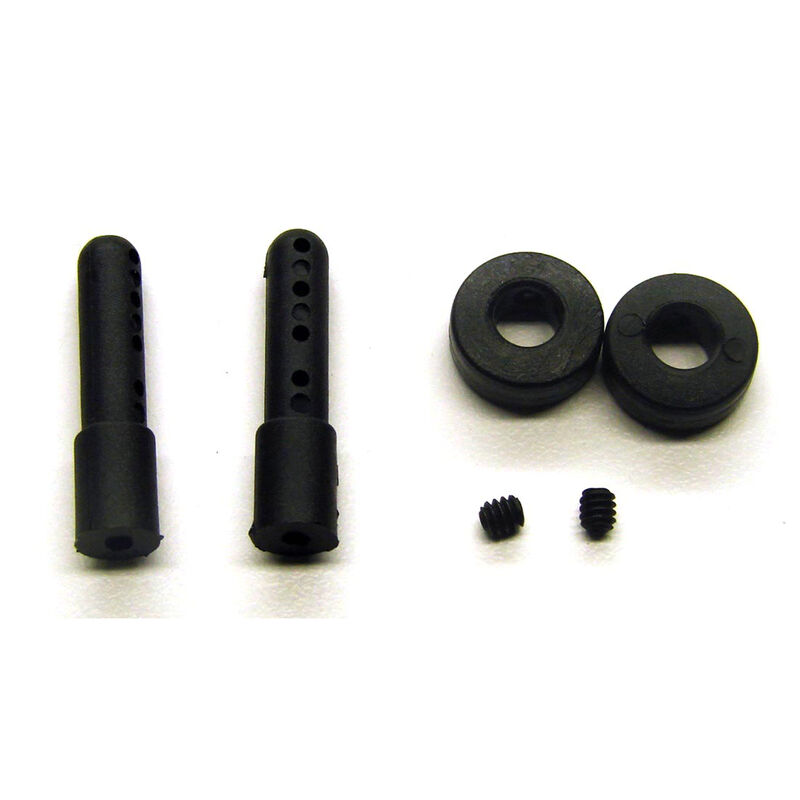 Short (1 inch) Body Post with Collars (2)