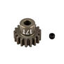 FT Pinion Gear, 17T, MOD 1, 5mm Shaft, Aluminum