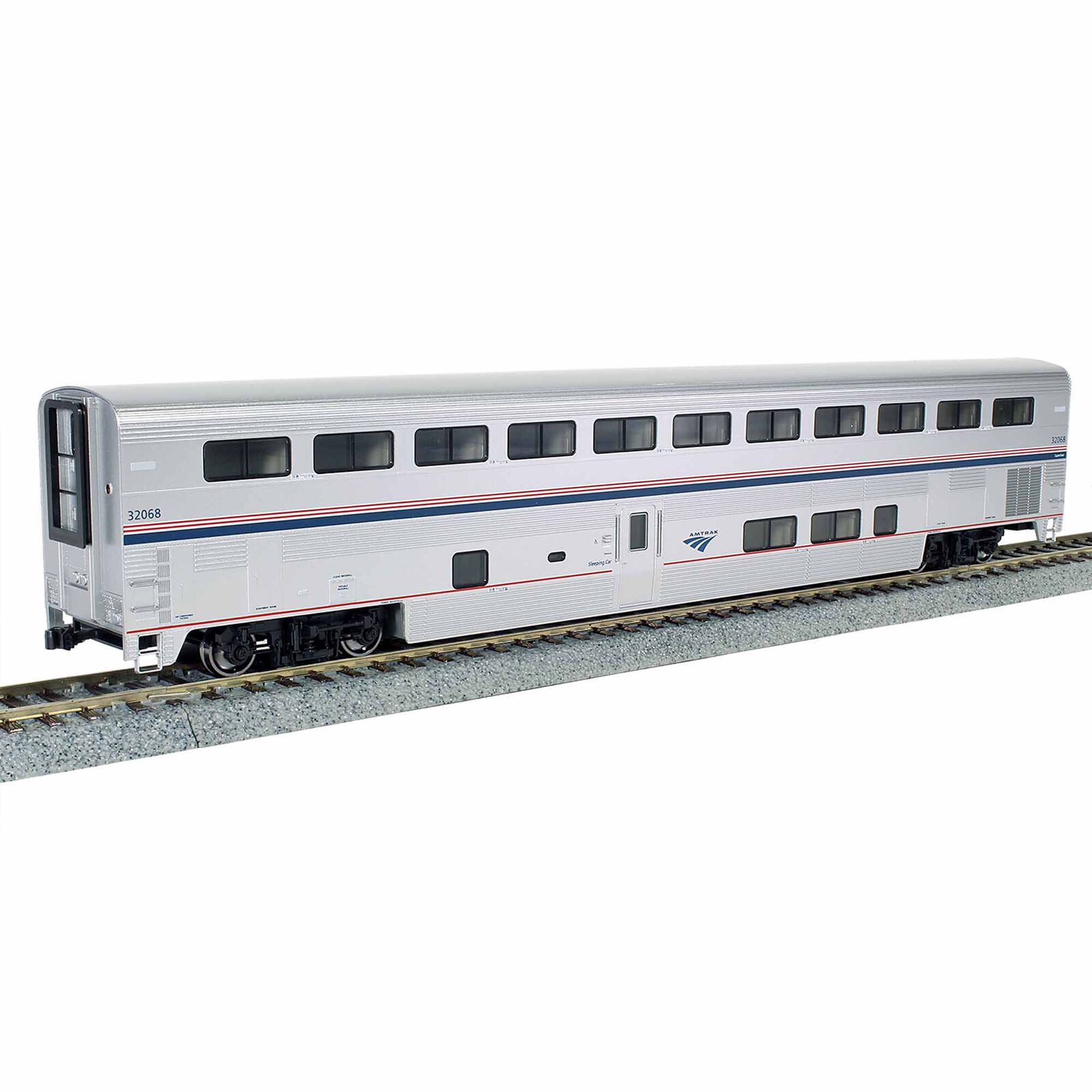 HO Amtrak Superliner I Sleeper Phase VI #32052 w/ Lights