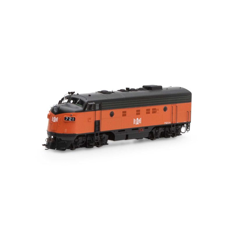 HO F7A with DCC & Sound, B&LE/Freight #721A