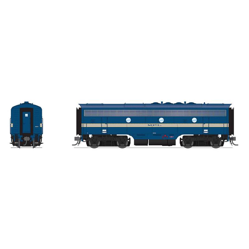 HO EMD F7B Locomotive, MP 587B, Eagle Scheme