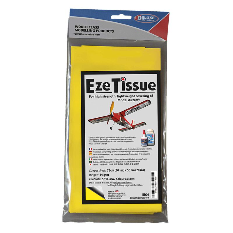 Yellow EZE Tissue, 30"x20" (5)