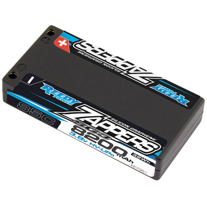 3.8V 8200mAh 1S 85C Zappers SG3 LiHV Battery: 1/12