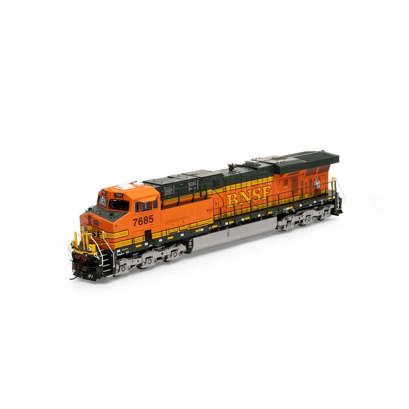HO ES44DC Locomotive with DCC & Sound, BNSF #7685
