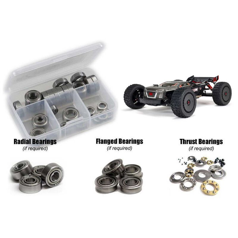 Metal Shielded Bearing Kit, 1/8 ARRMA Talion 6S BLX