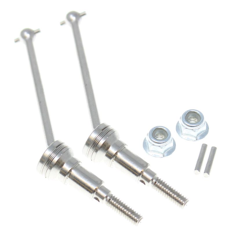 CVA Driveshaft Set with Pins and Locknuts, 1/16 Redcat Volcano-16