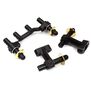 F&R Body Mounts Set for ARRMA 1/10 Kraton 4X4 4S V2 BLX