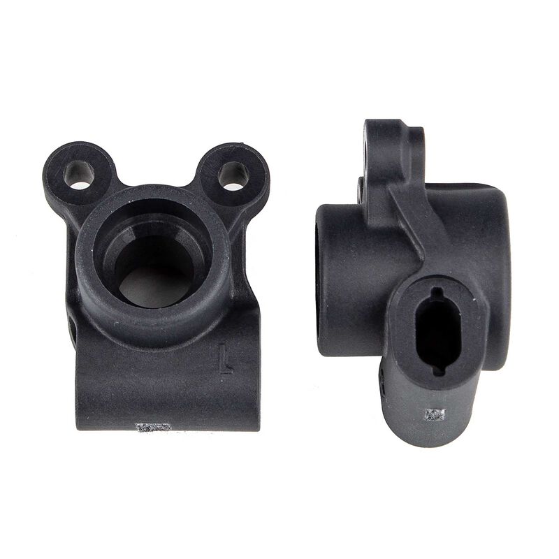 Factory Team Carbon Rear Hubs, 1/10 Team Associated RC10B6.2