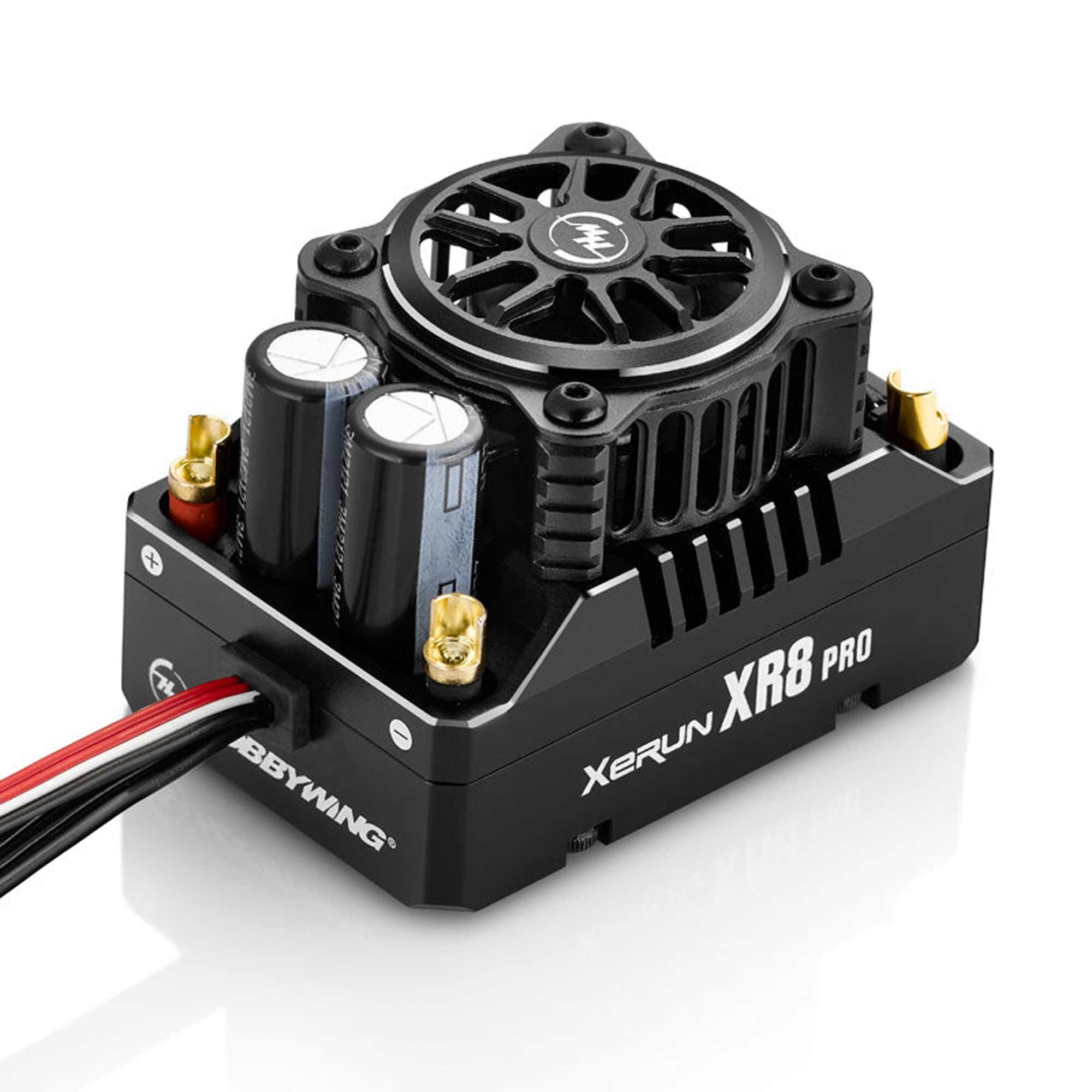 HOBBYWING★XeRun XR8-PLUS 150A 301133000 Hobbywing XeRun XR8 Plus Brushless ESC – RC Hobby Center Inc.