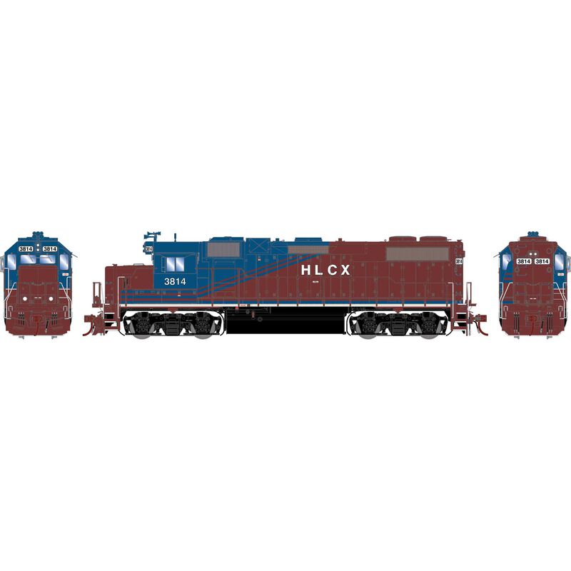 HO GP38-2, HLCX #3814