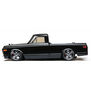 1/10 1972 Chevy C10 Pickup Truck V-100 S 4WD Brushed RTR, Black