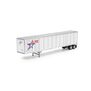 HO 53' Wabash Plate Trailer, Alpis #F38402