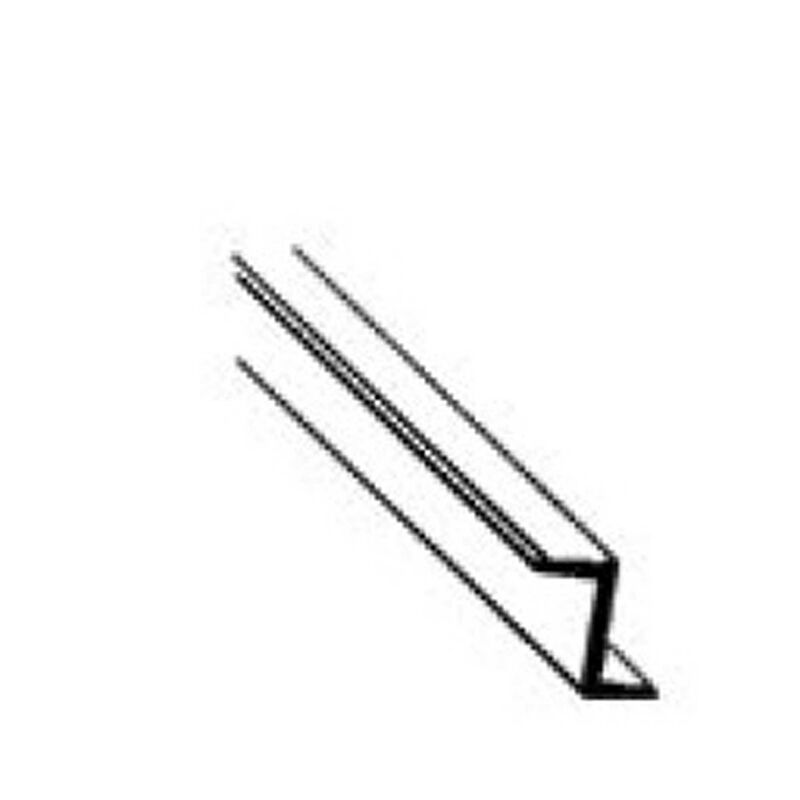 ZFS-8 1/4" Styrene Zee Bar (5)