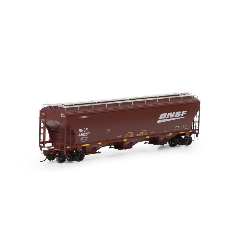 HO Trinity 3-Bay Hopper BNSF Wedge #480280