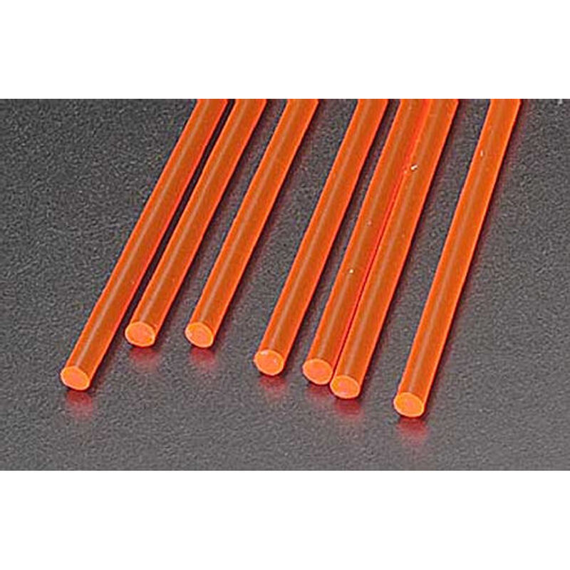 FARR-4H Fluor Red Rod,1/8" (7)
