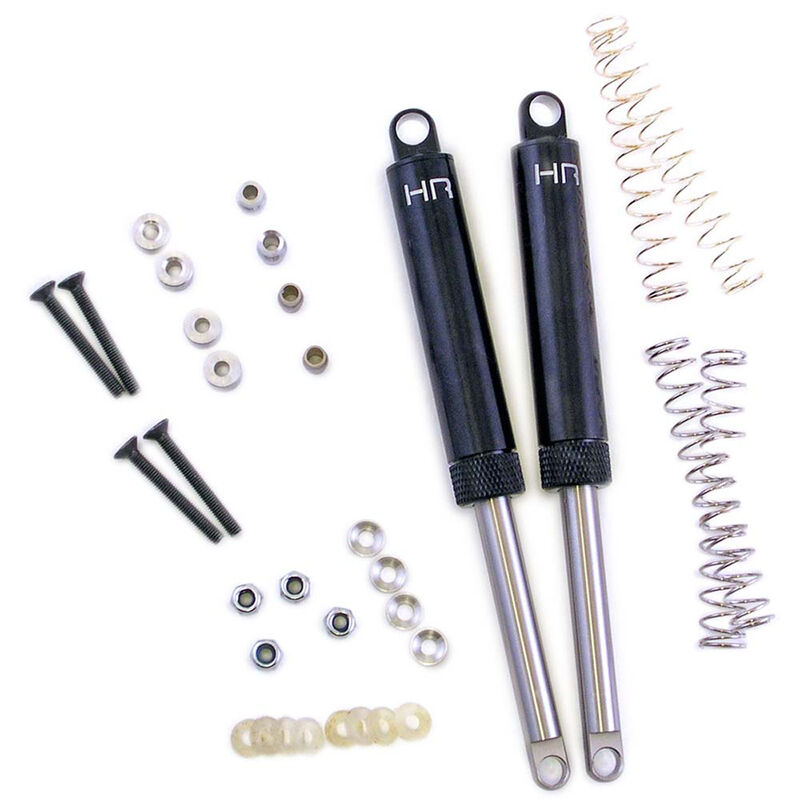 Black Internal Spring Air Shocks 120mm