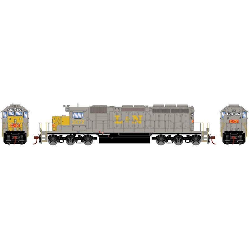 HO EMD SD40-2 Locomotive with DCC & Sound, LN #3572