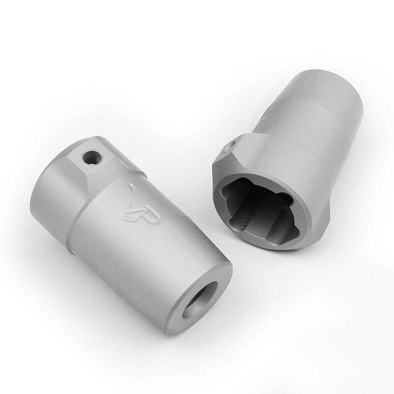 Axial SCX10 Lockouts Clear Anodized