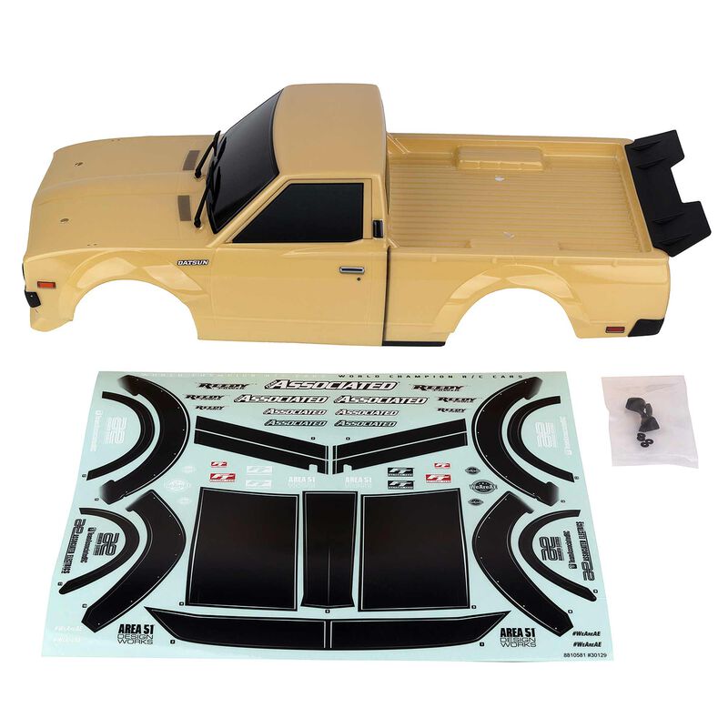 1/10 Pre-Painted Apex2 Sport Datsun 620 Body Set, Tan