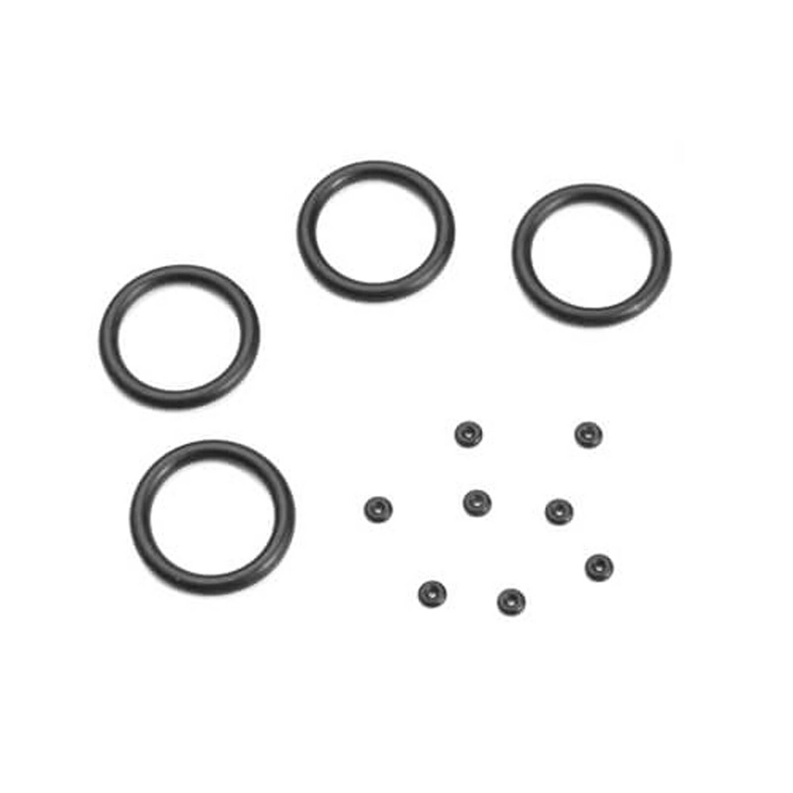 Emulsion O-Ring Set (4 Cap Seals, 8 Emulsion O-Rings): 13mm Shocks