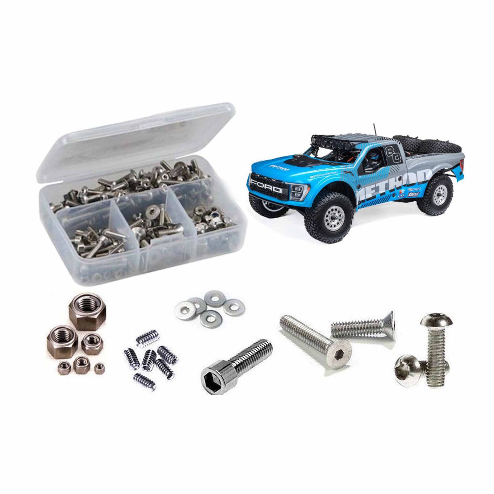 Losi Baja Rey 2.0 F150 (LOS03046) Stainless Steel Screw Kit
