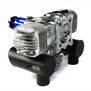 DLE-130cc Twin Gas Engine with Electric Ignition and Mufflers