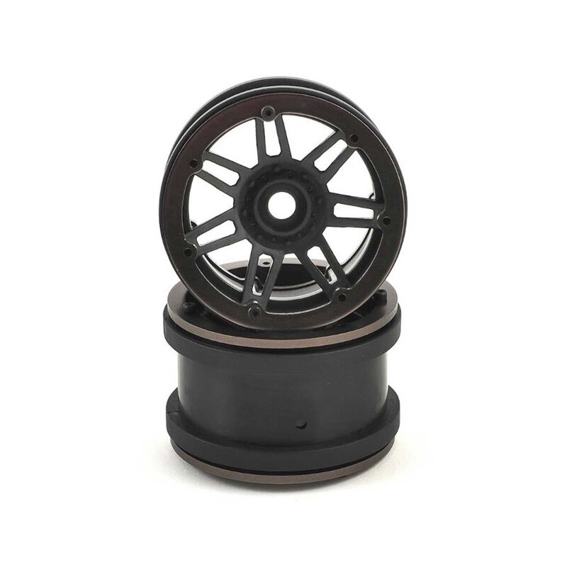 2.2 Beadlock Raceline #931 Injector, Black/Gun Metal (2)