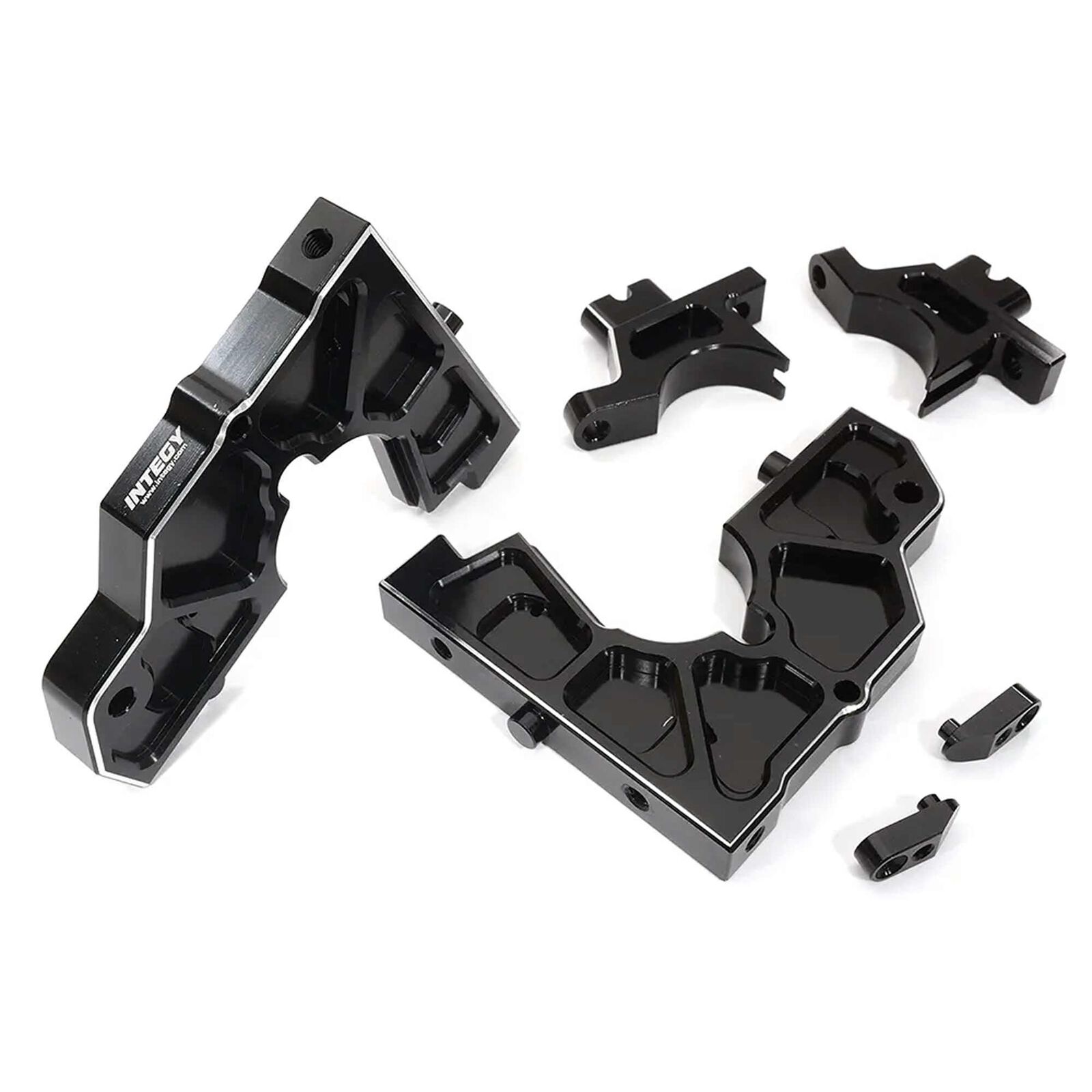 Billet Machined Rear Bulkhead Set: Losi DBXL-E 2.0