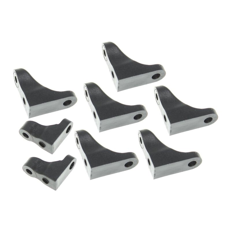 Plastic Servo Mounts, 1/10 Redcat Lowrider (6)