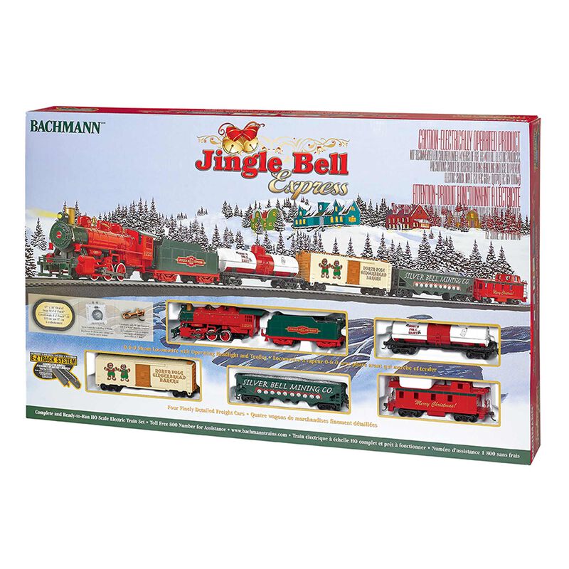 HO Jingle Bell Express Train Set