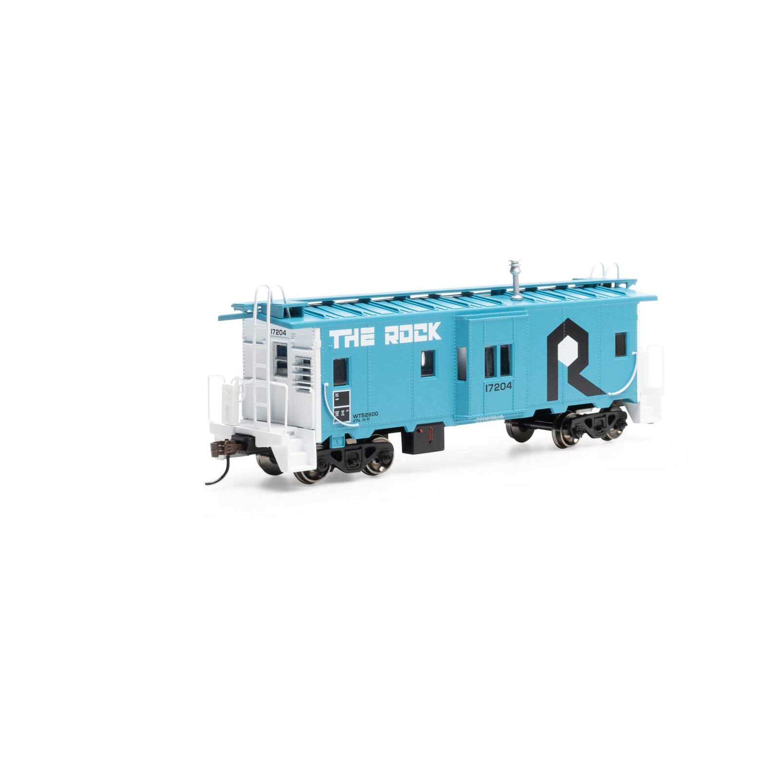 HO Bay Window Caboose, ROCK #17204