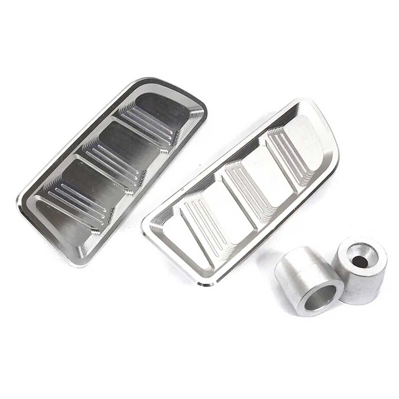 Billet Machined FR Hood Vents: Axial SCX6 Jeep JLU