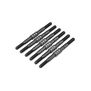 TLR 22 5.0 3.5mm Fin turnbuckle kit 6pc - black