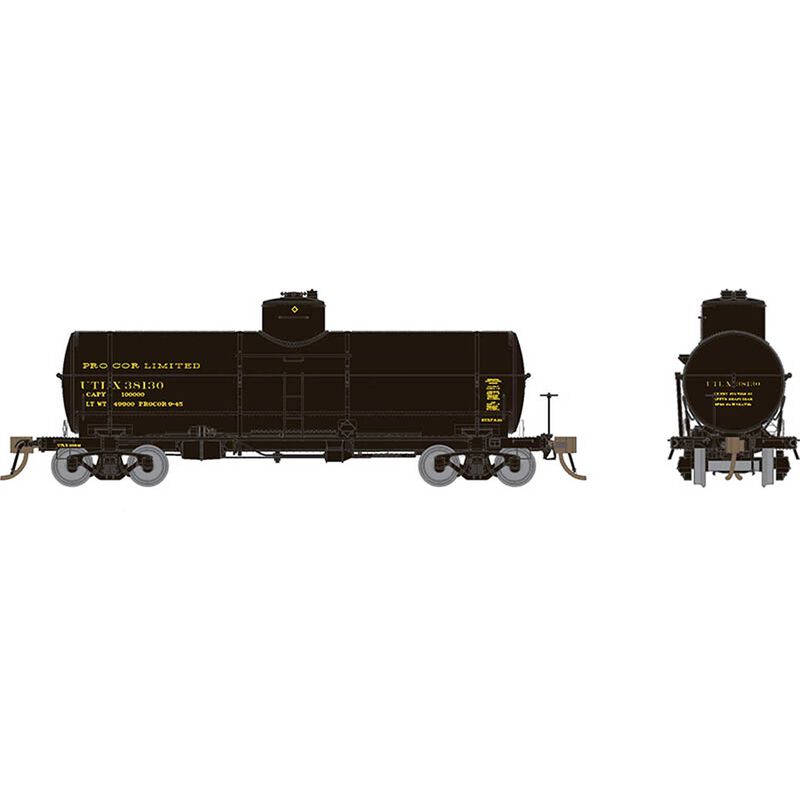 HO Union X-3 Tankcar Procor Limited