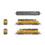 HO EMD SD40 Locomotive, UP 3117, Yellow & Gray