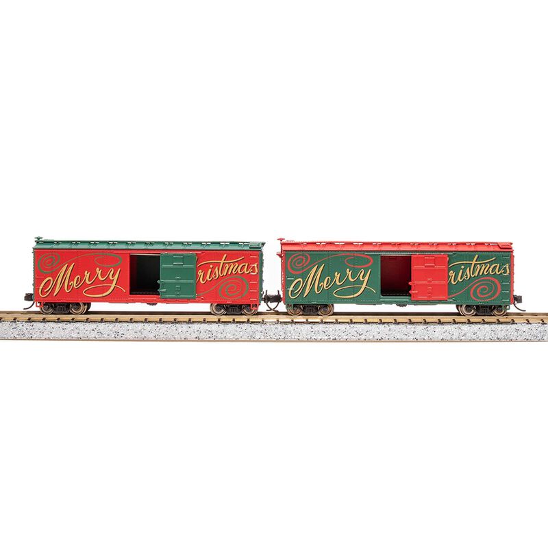 N USRA 40' Steel Boxcar, Christmas Edition (2)