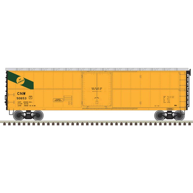 HO 50' GARX Reefer C&NW #50653